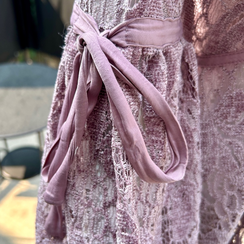 FREE PEOPLE RUBY LACE DRESS SMALL - Picture 8 of 10